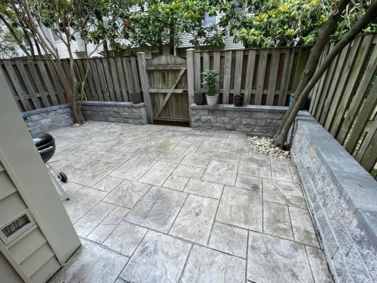Premium raised patio option